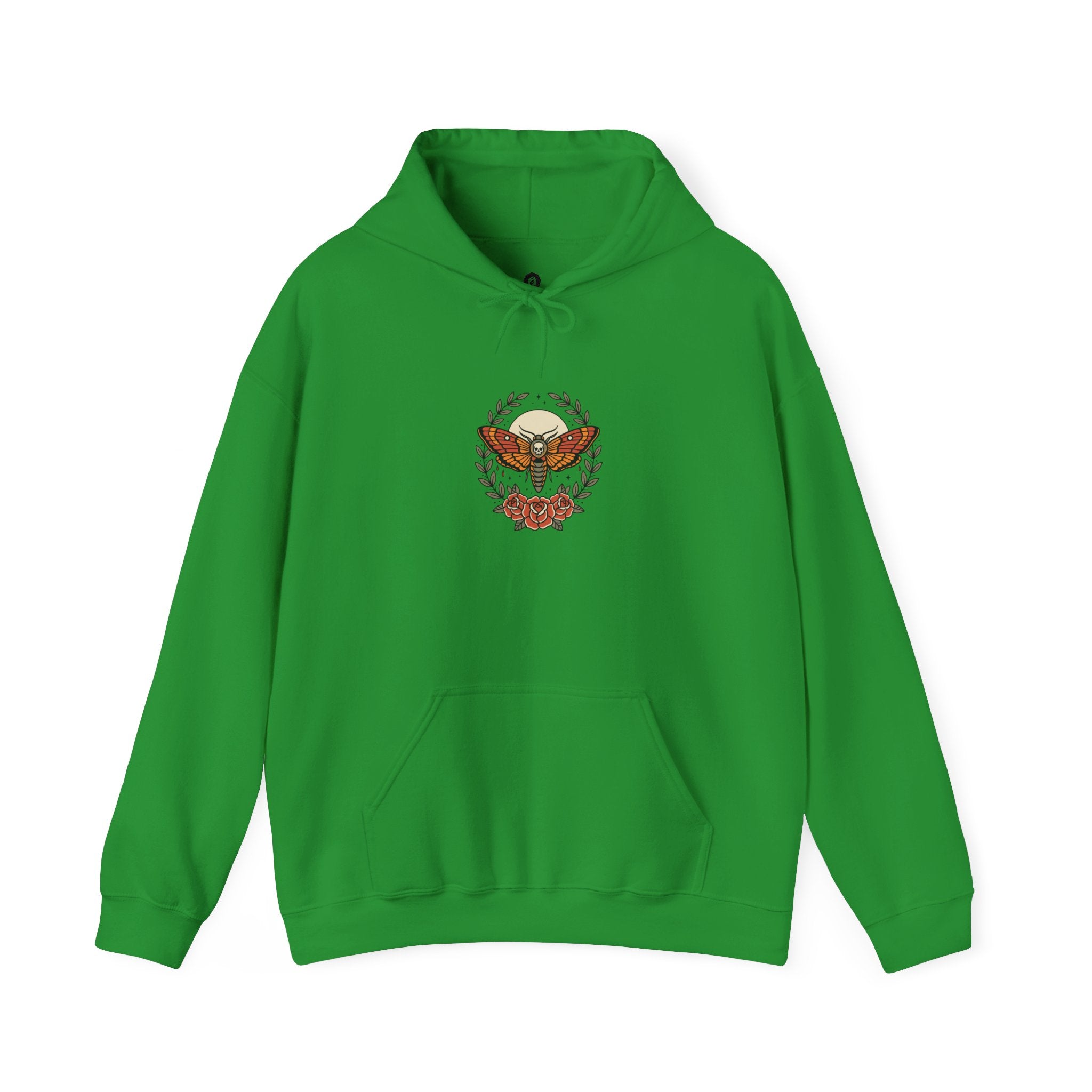 Vintage Eagle Crest Hoodie | Traditional Tattoo-Inspired, Flash Style