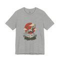 Flying Crane Vintage Flash Tee | Traditional Tattoo-Inspired