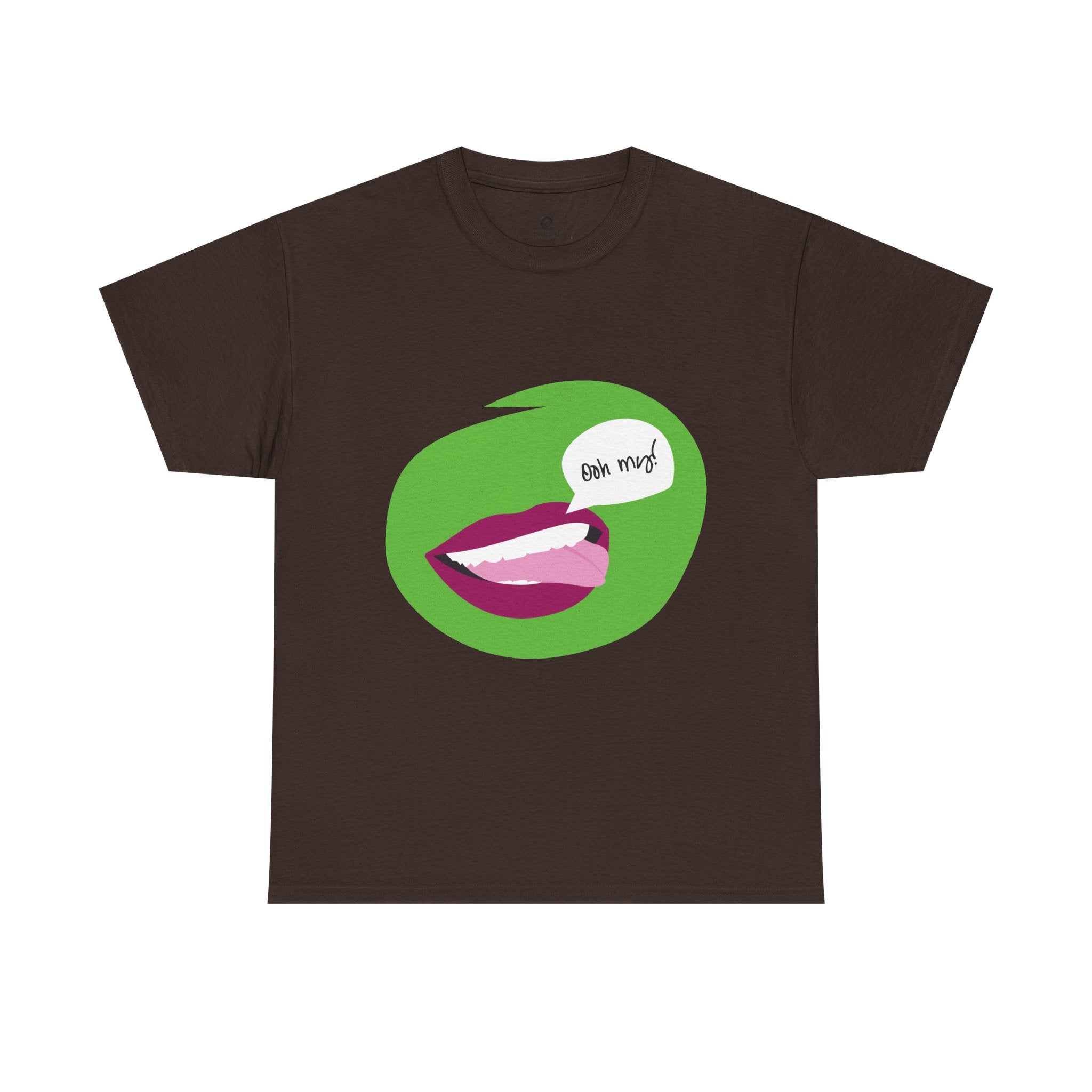 Graphic Tee — 'Bite Me!' Pop Art Lips T-Shirt