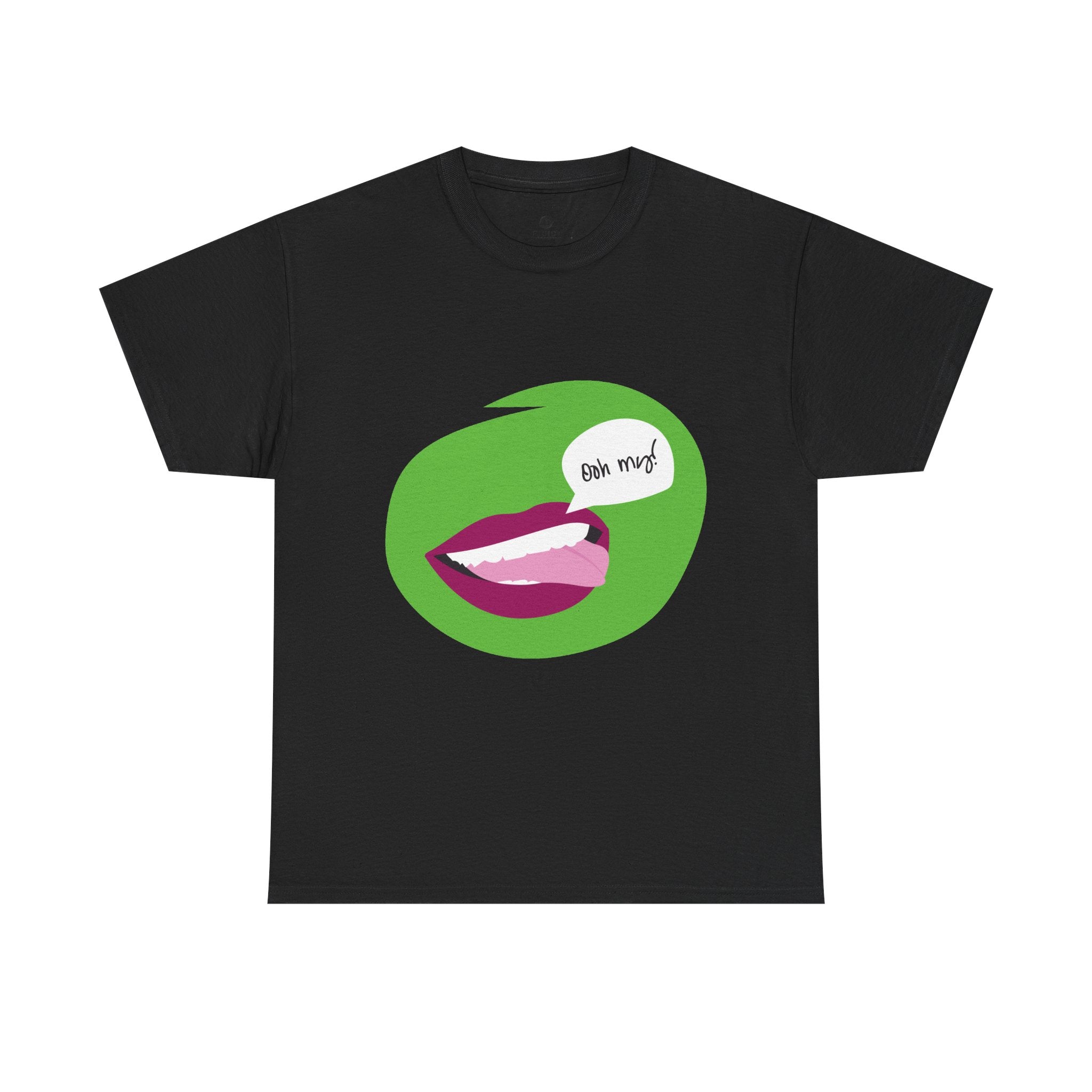 Graphic Tee — 'Bite Me!' Pop Art Lips T-Shirt