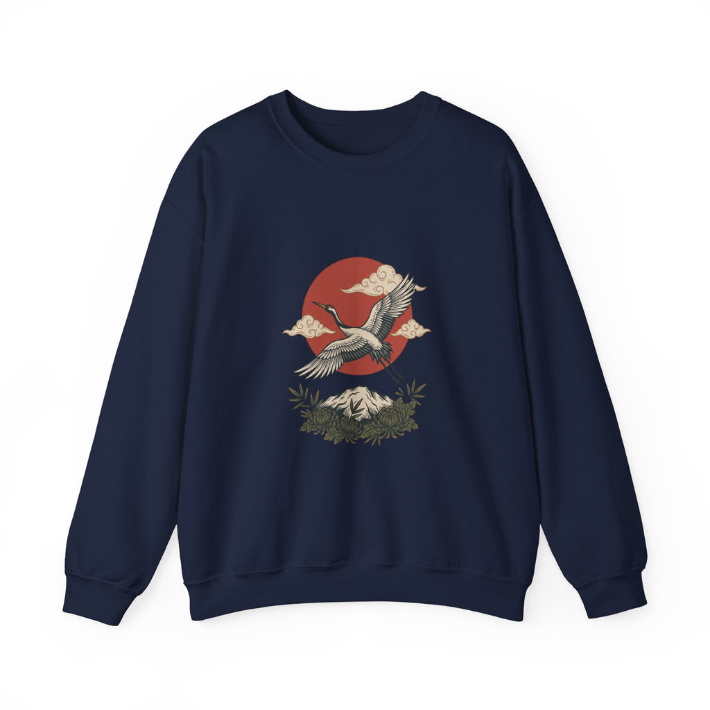 Traditional Tattoo Flying Duck Sweatshirt | Vintage Flash, Bold Outline