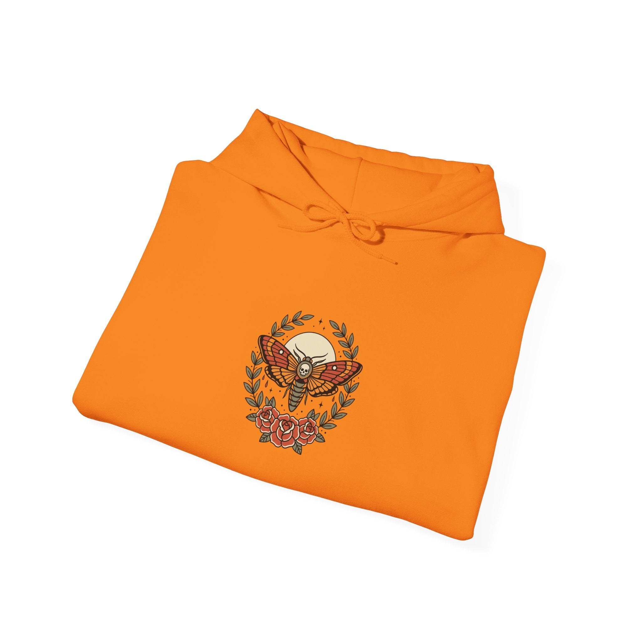 Vintage Eagle Crest Hoodie | Traditional Tattoo-Inspired, Flash Style