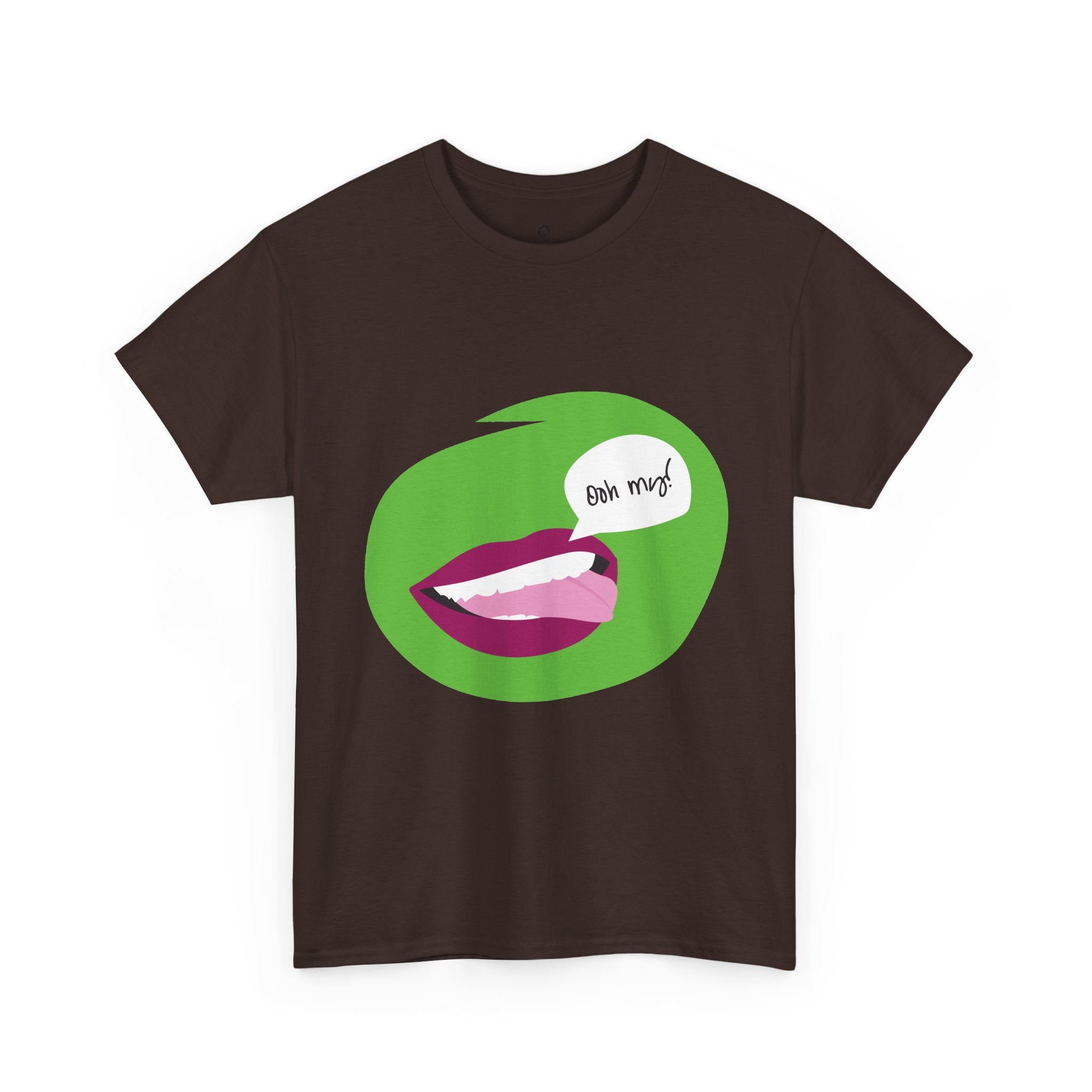 Graphic Tee — 'Bite Me!' Pop Art Lips T-Shirt