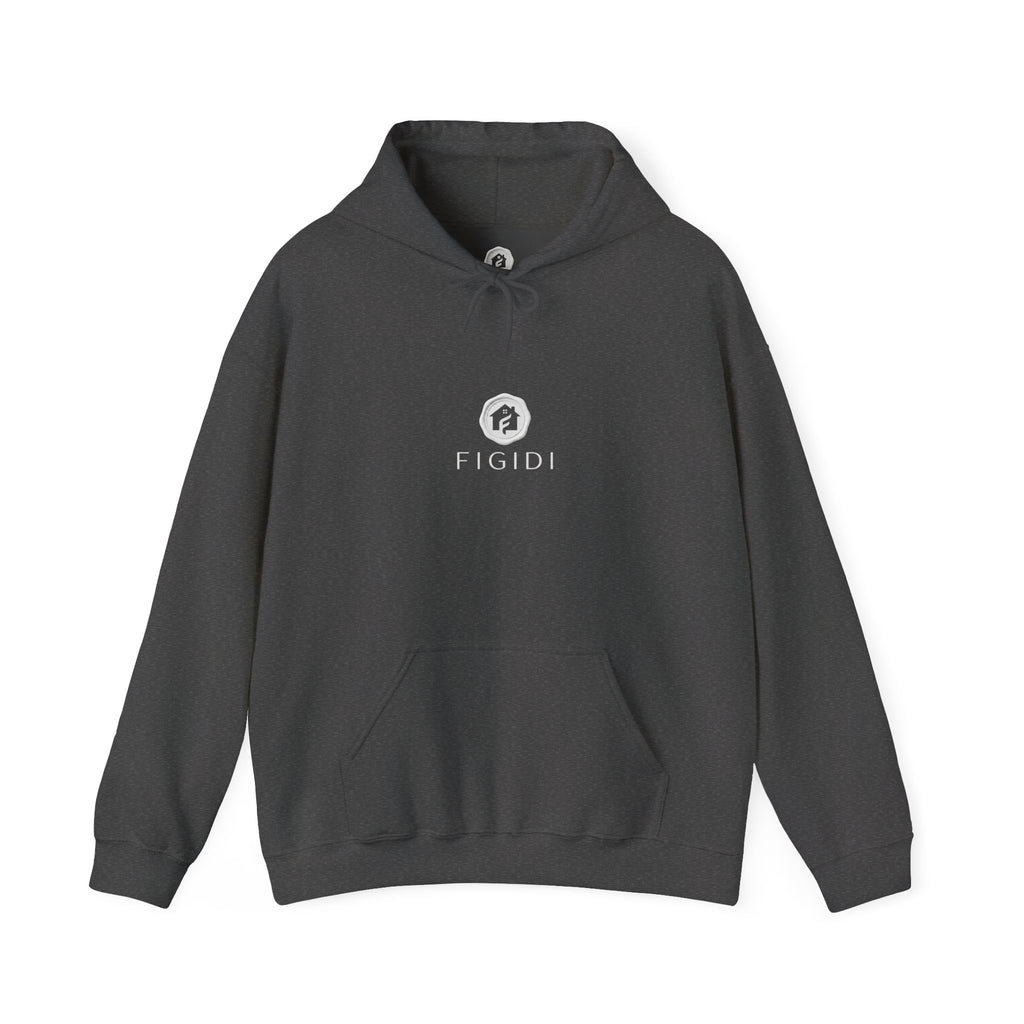 Hoodie — 'Life So Short' Minimal Logo Black Pullover
