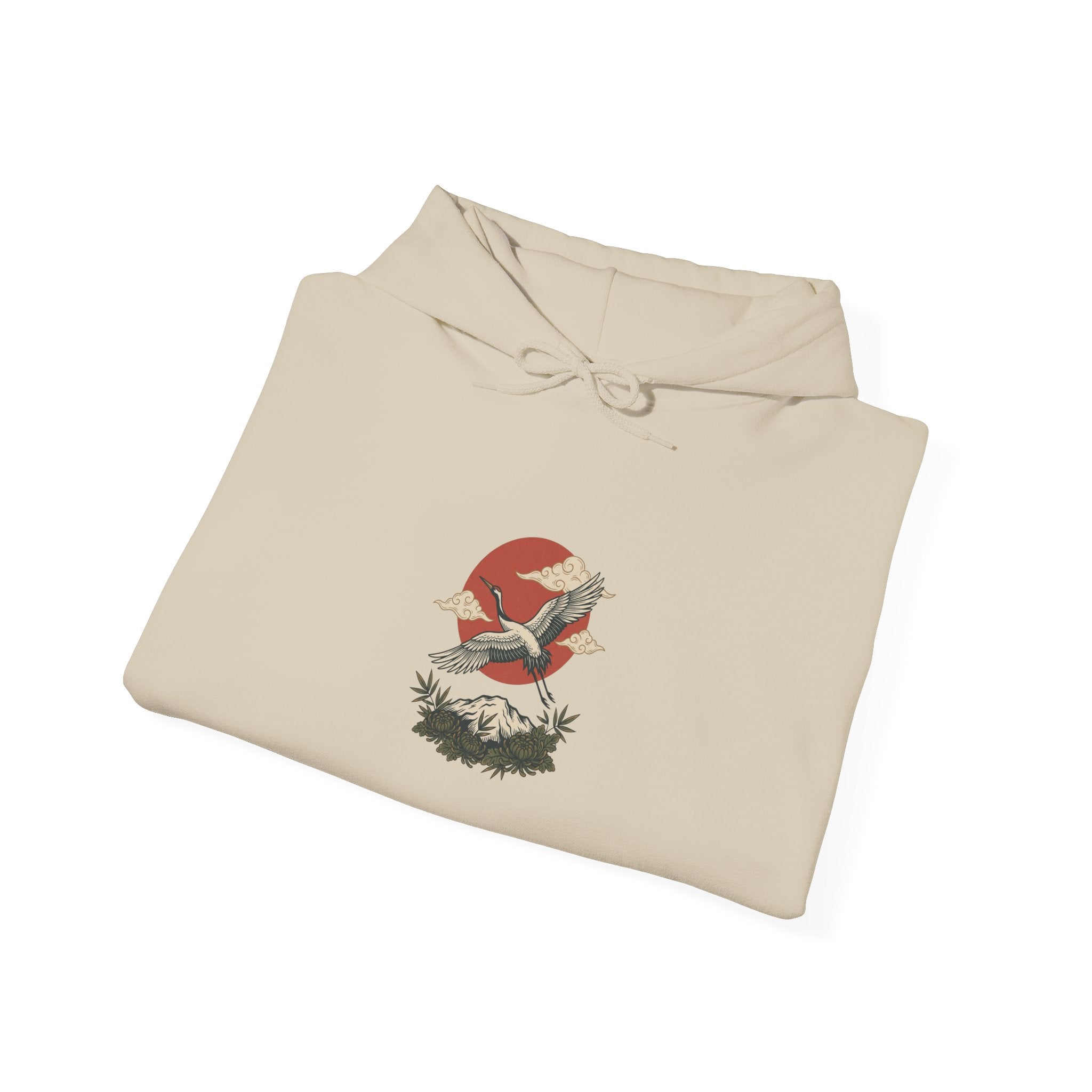 Swallow & Banner Heart Hoodie | Traditional Tattoo-Inspired, Flash-Style
