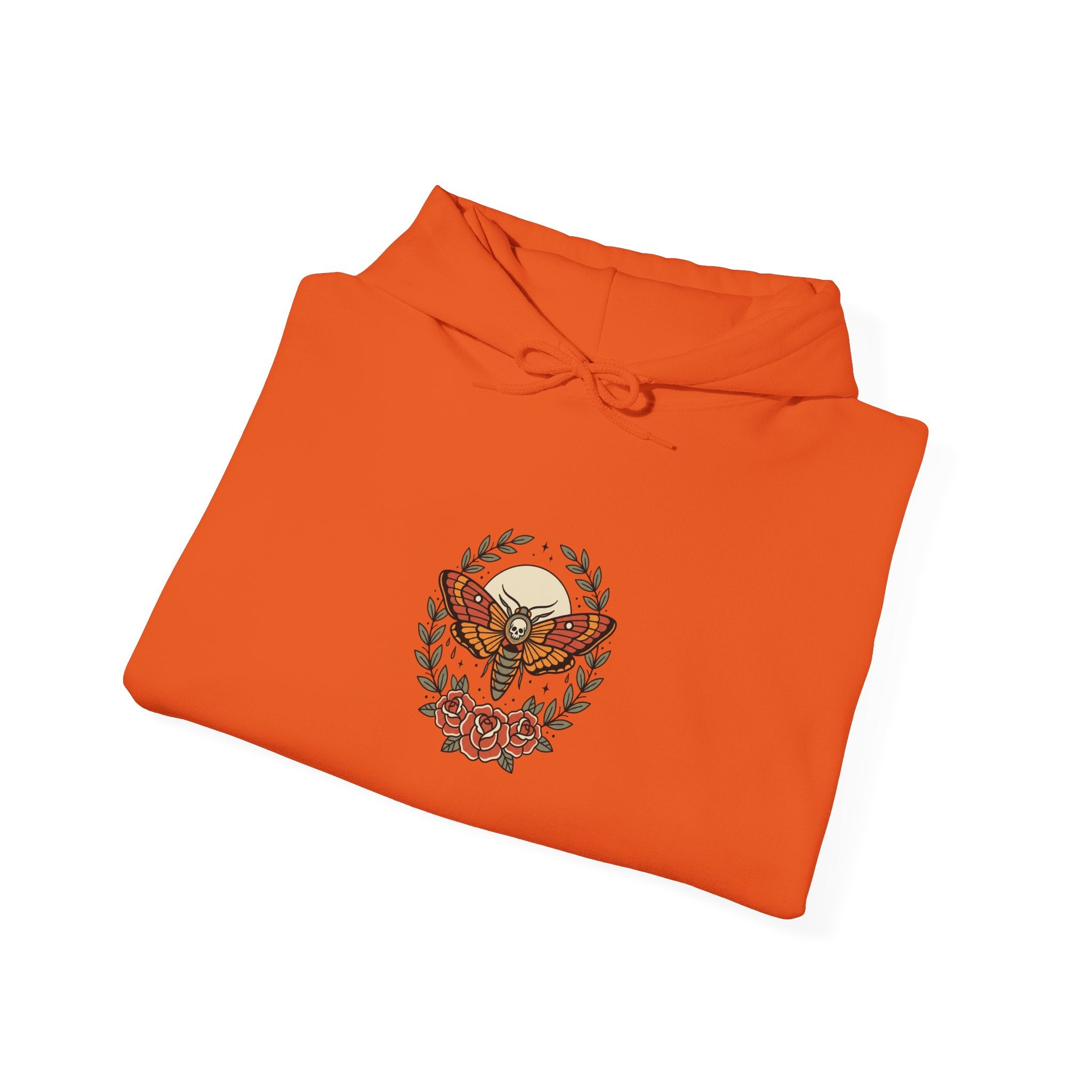 Vintage Eagle Crest Hoodie | Traditional Tattoo-Inspired, Flash Style