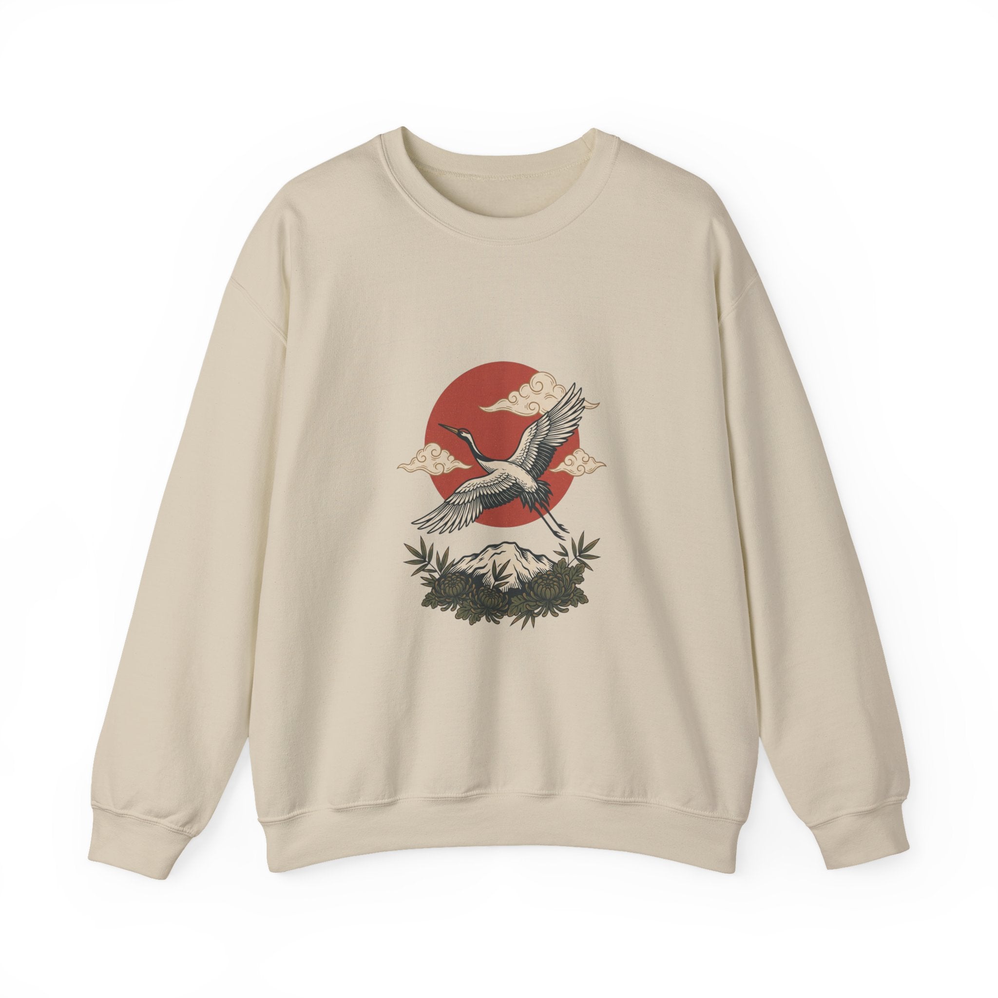 Traditional Tattoo Flying Duck Sweatshirt | Vintage Flash, Bold Outline