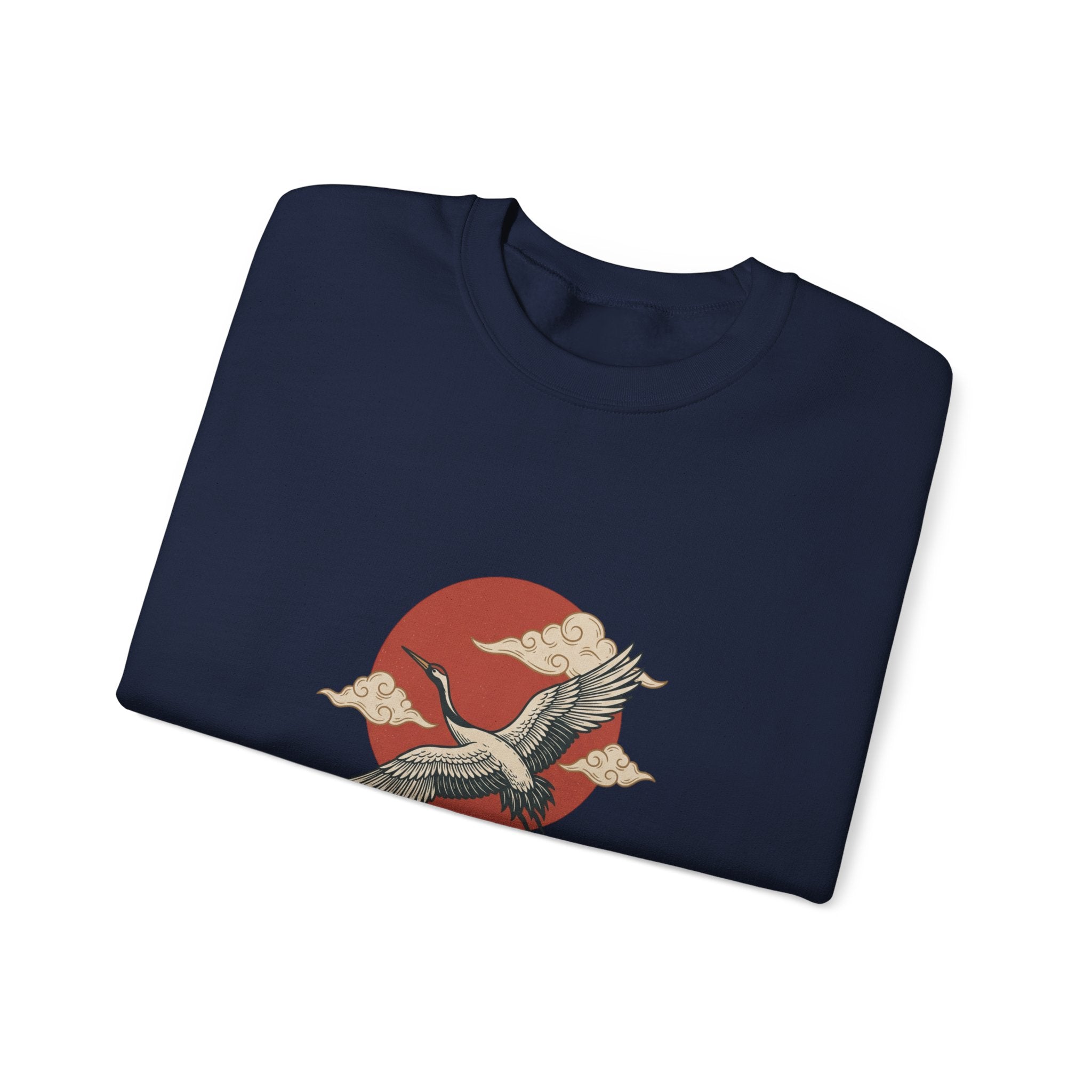 Traditional Tattoo Flying Duck Sweatshirt | Vintage Flash, Bold Outline