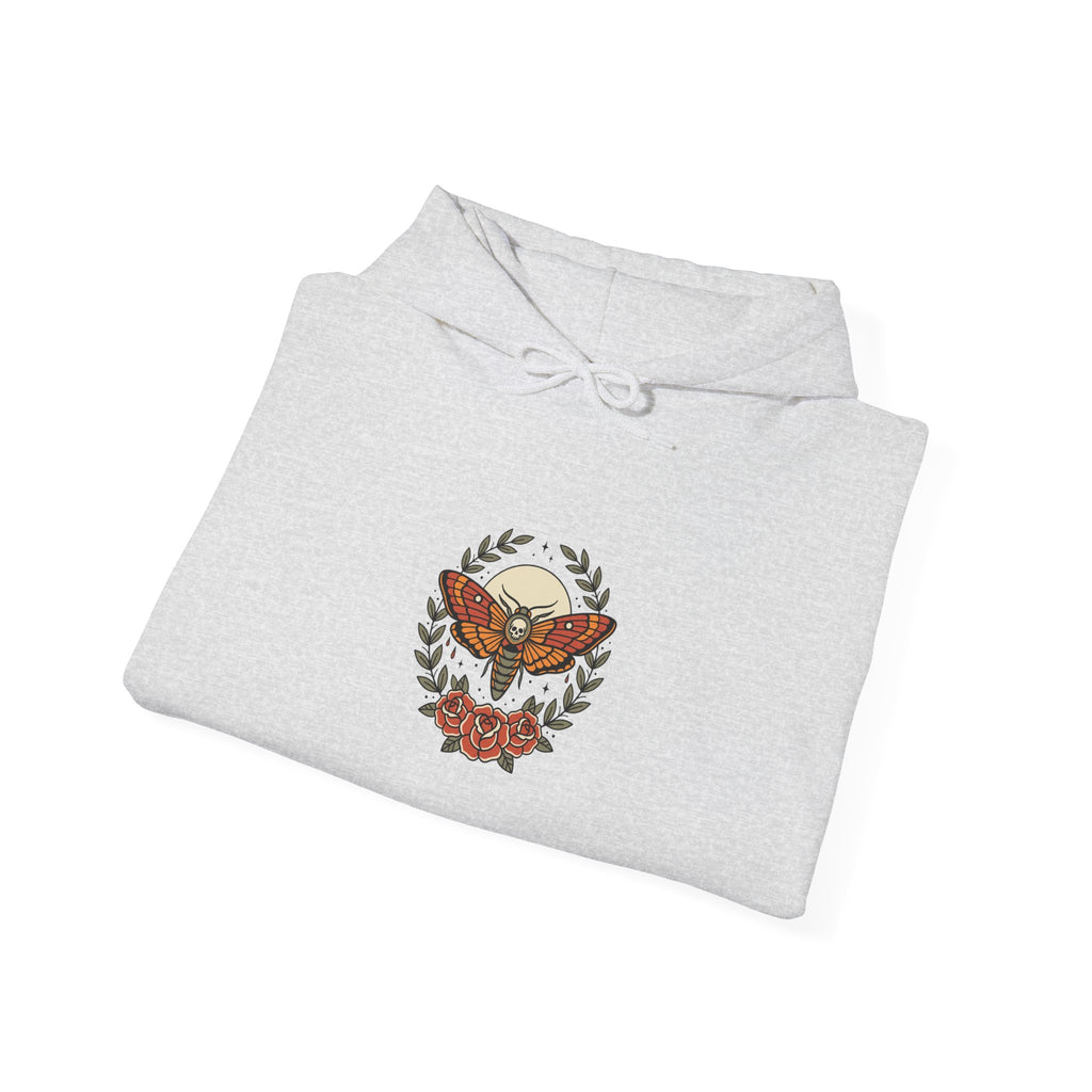 Vintage Eagle Crest Hoodie | Traditional Tattoo-Inspired, Flash Style