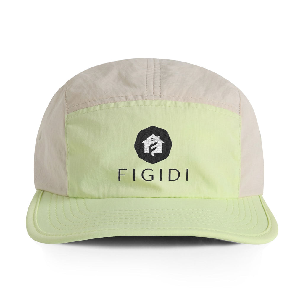 Two-Tone Nylon Cap — FIGIDI Logo Adjustable Hat
