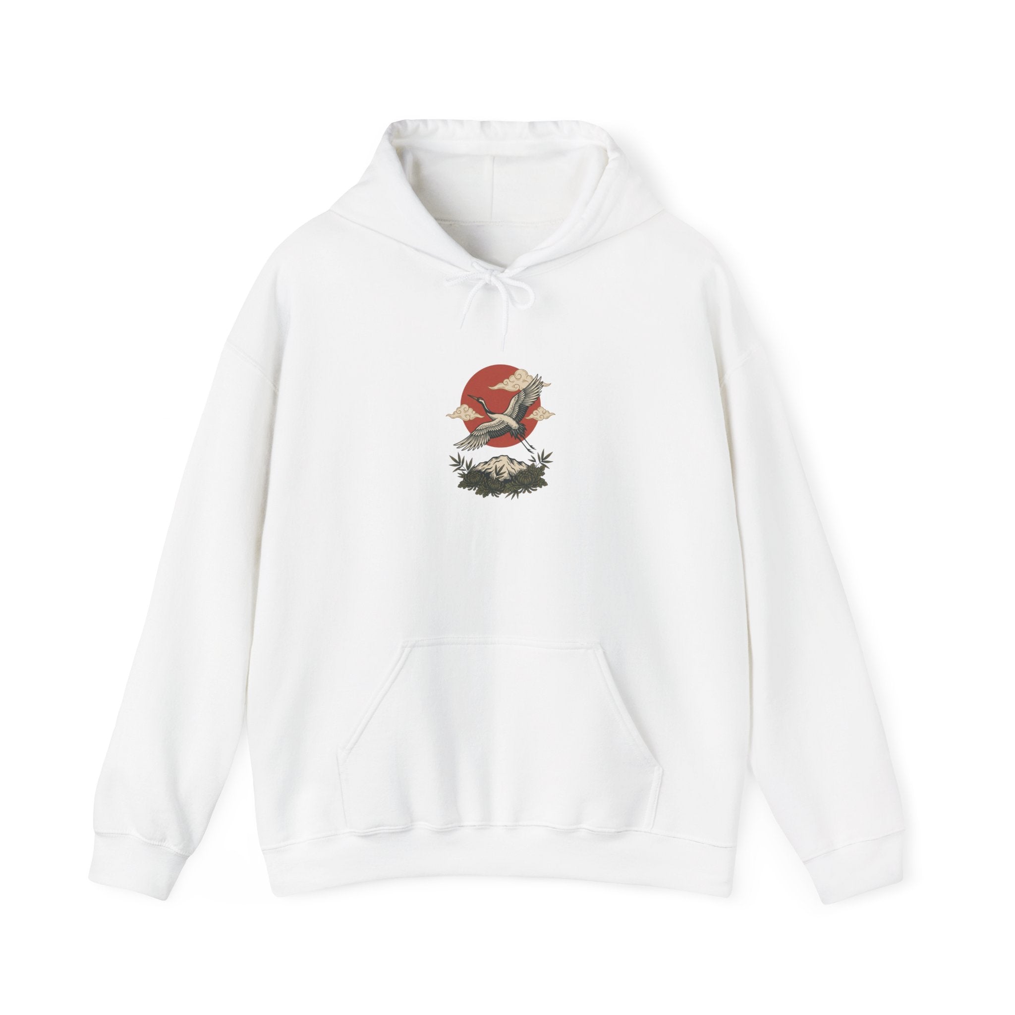Swallow & Banner Heart Hoodie | Traditional Tattoo-Inspired, Flash-Style