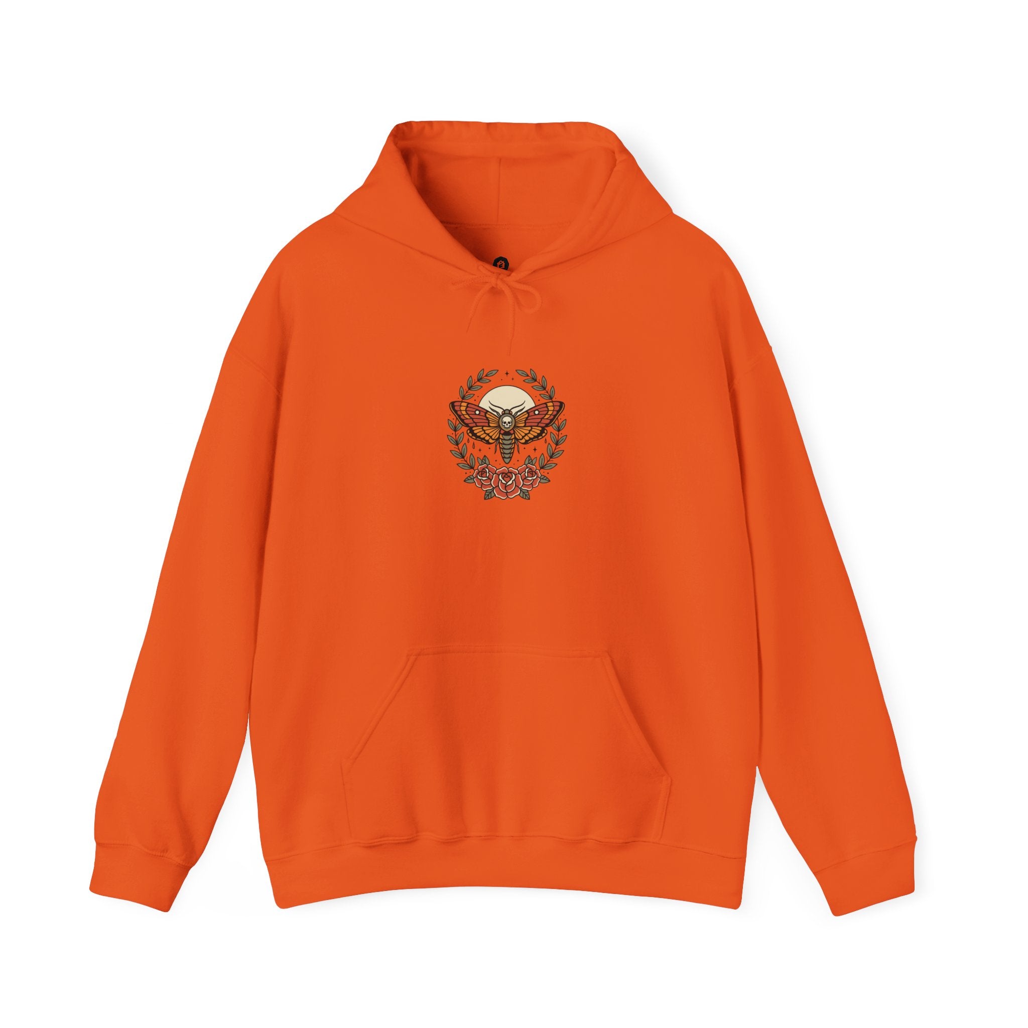 Vintage Eagle Crest Hoodie | Traditional Tattoo-Inspired, Flash Style
