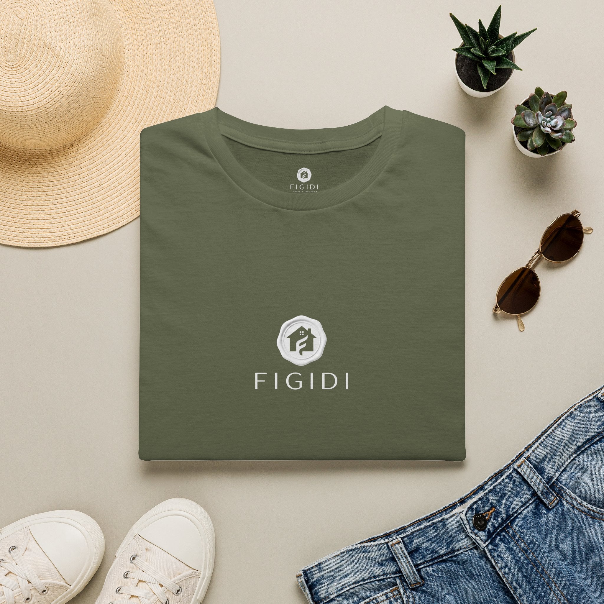 Figidi Logo T-Shirt — Minimalist Branded Tee