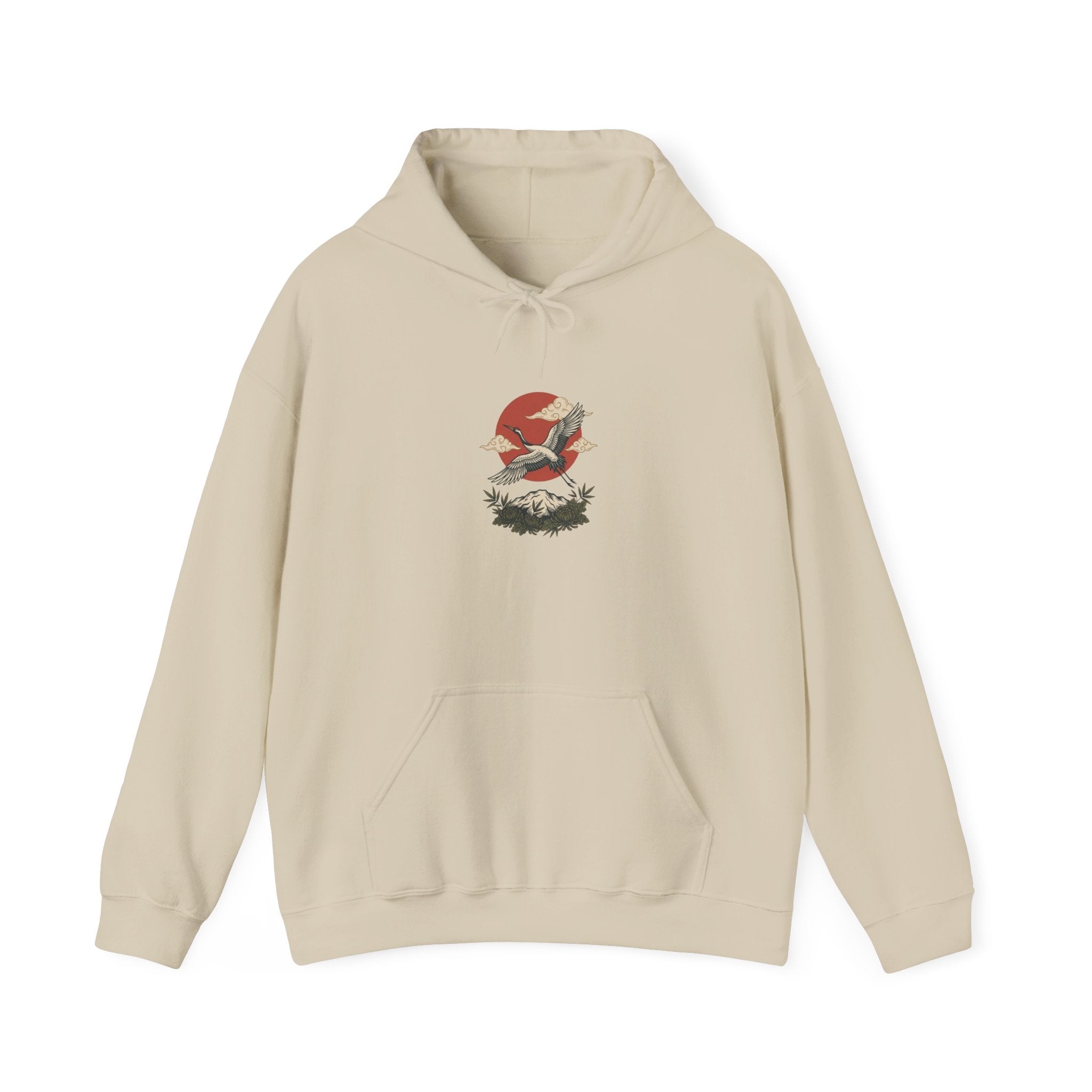 Swallow & Banner Heart Hoodie | Traditional Tattoo-Inspired, Flash-Style