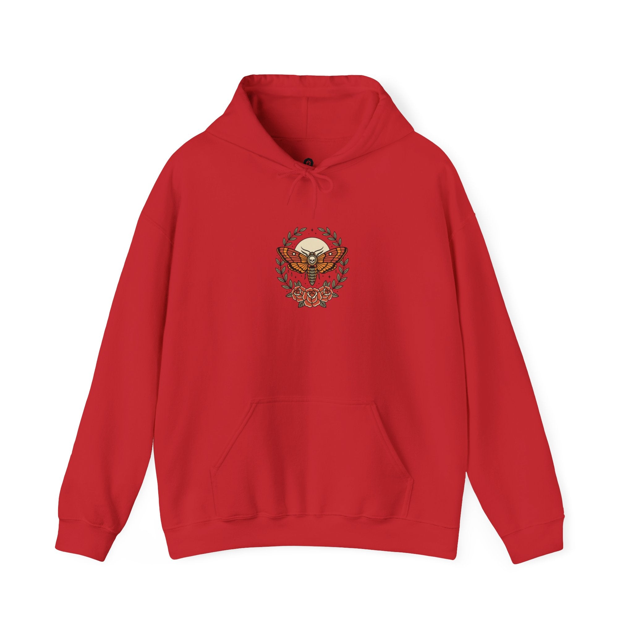 Vintage Eagle Crest Hoodie | Traditional Tattoo-Inspired, Flash Style