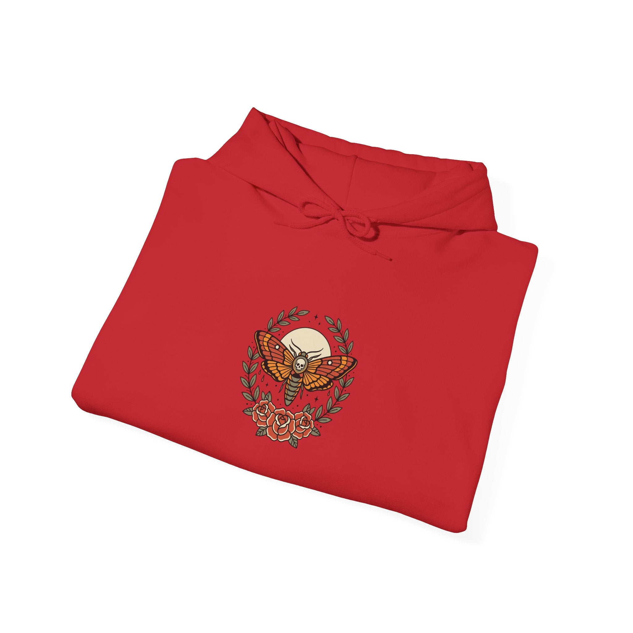 Vintage Eagle Crest Hoodie | Traditional Tattoo-Inspired, Flash Style