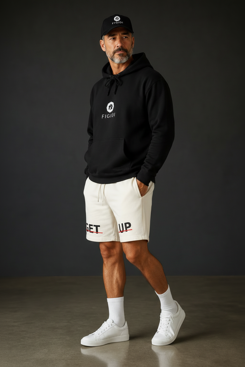 Unisex Garment-Dyed Lightweight Fleece Sweat Shorts